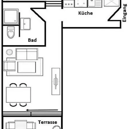 Schwanensee Appartements Sommerach Buitenkant foto